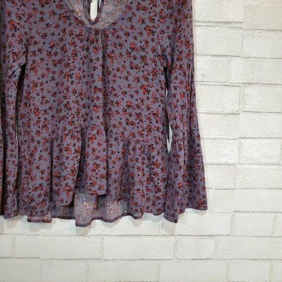 Mossimo Supply Co Floral Blouse - Picture 5 of 14